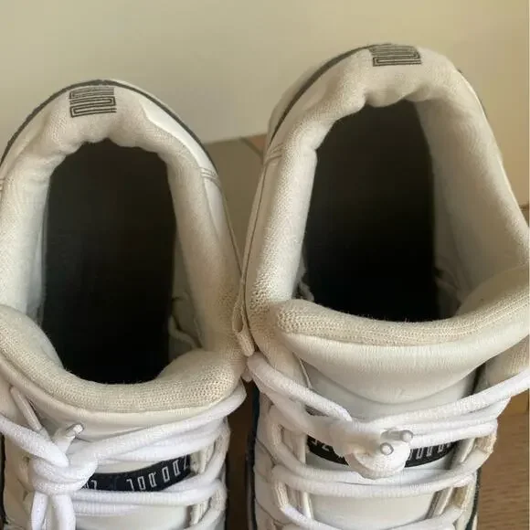 Nike Air Jordan 11 Retro Low Navy Snakeskin Kids Sneakers- 6 Y- 7.5 W - Picture 12 of 12